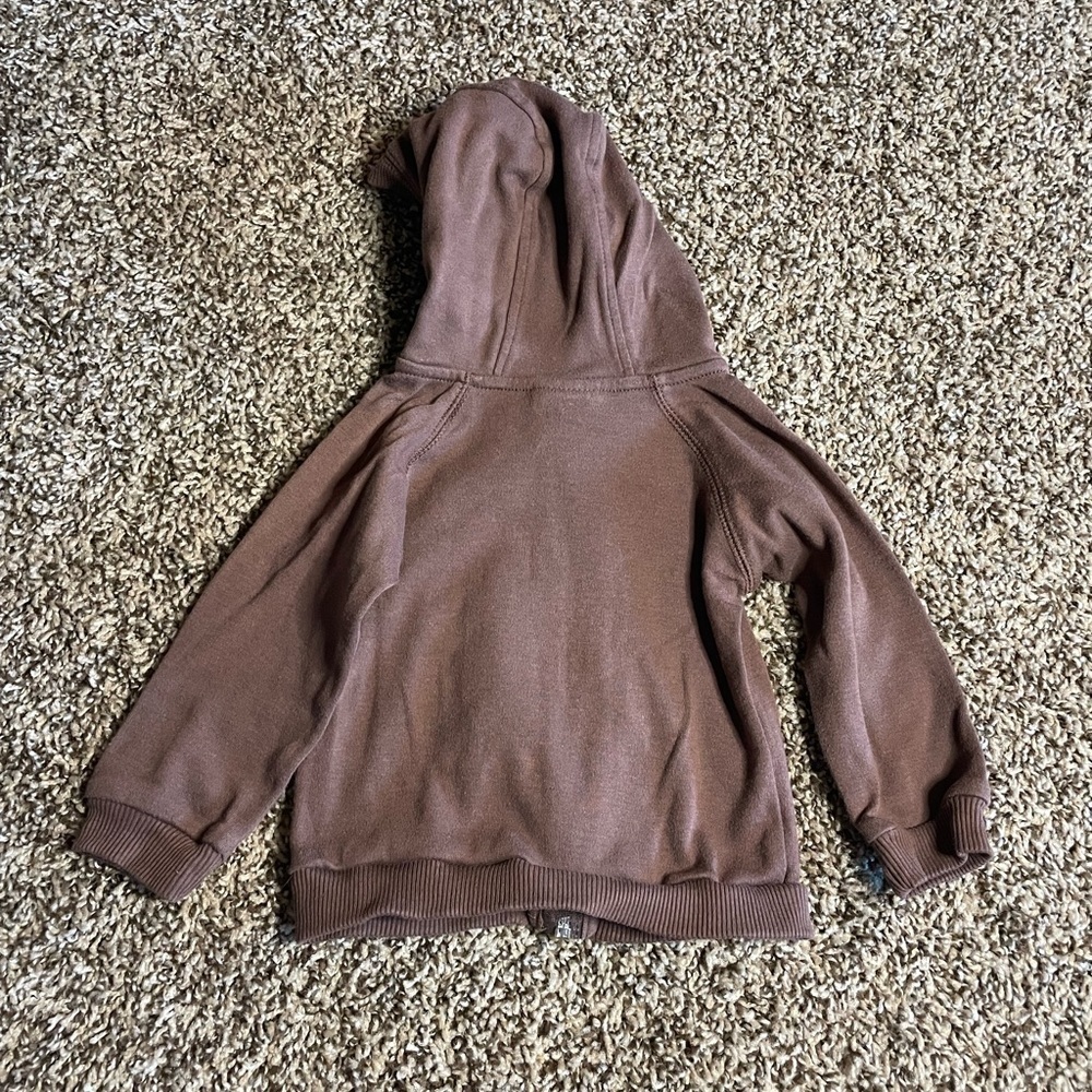 🐶🐶Gum Ball 12 months brown airplane zip up jacket🐶🐶 - Picture 2 of 4